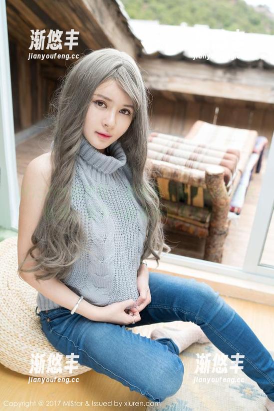 MiStar魅妍社 - 赵梦洁在浴室的福利大冒险，随手一拍竟是写真大片？