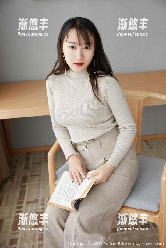 MiiTao蜜桃社 - E杯奶茶的美图系列：“女神”都得低头了吧？