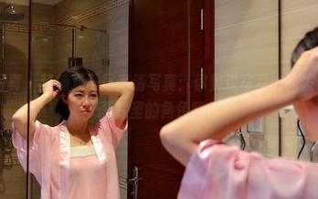 PANS写真 – 梦楠双马尾高清写真：你见过写真的头发动得像动画片里的角色吗？